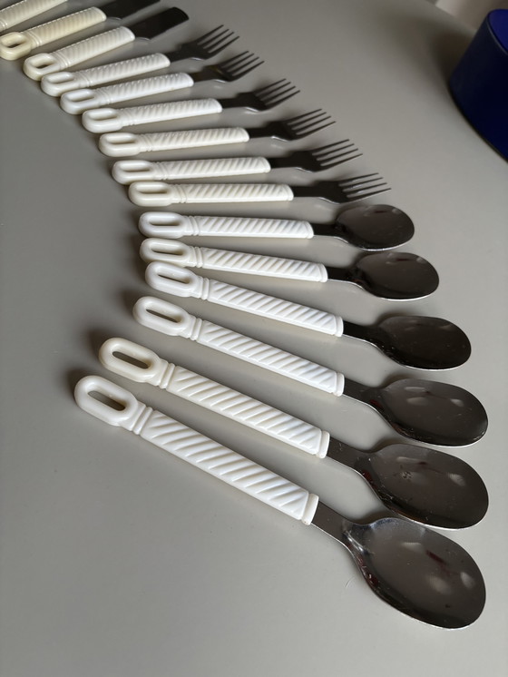 Image 1 of Vintage cutlery set 18-piece