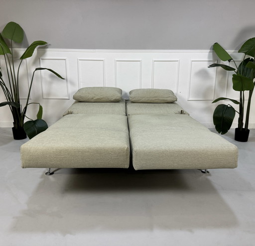 Brühl Moule Sofa Beige Zand Slaapbank Designer Bank