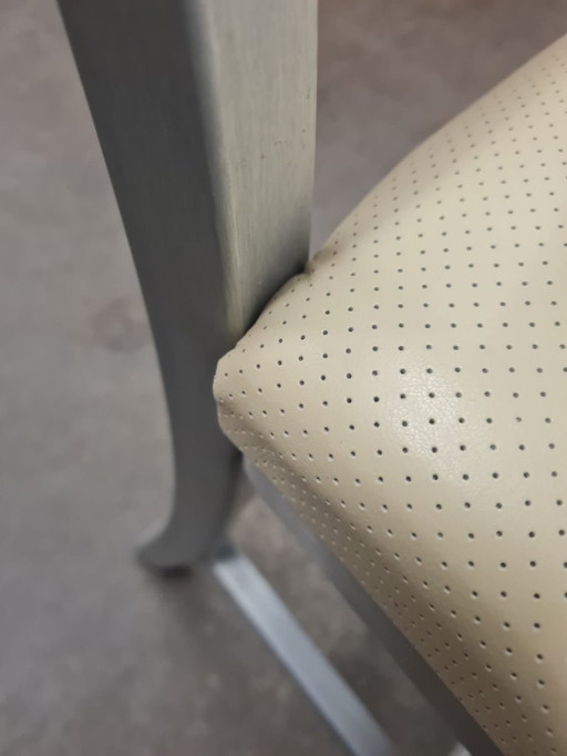 Good Form, chaise en aluminium, USA 50ies