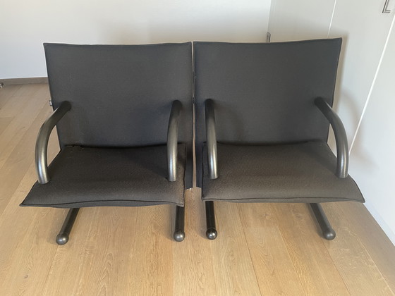 Image 1 of Two side chairs with arflex