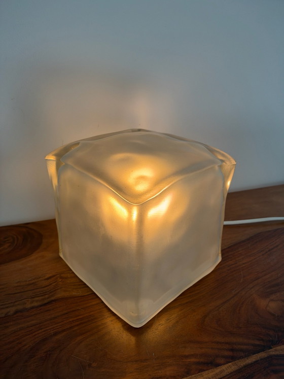 Ikea Vintage Ice Glazen Lamp – Tafellampen (photo 2 of 8)