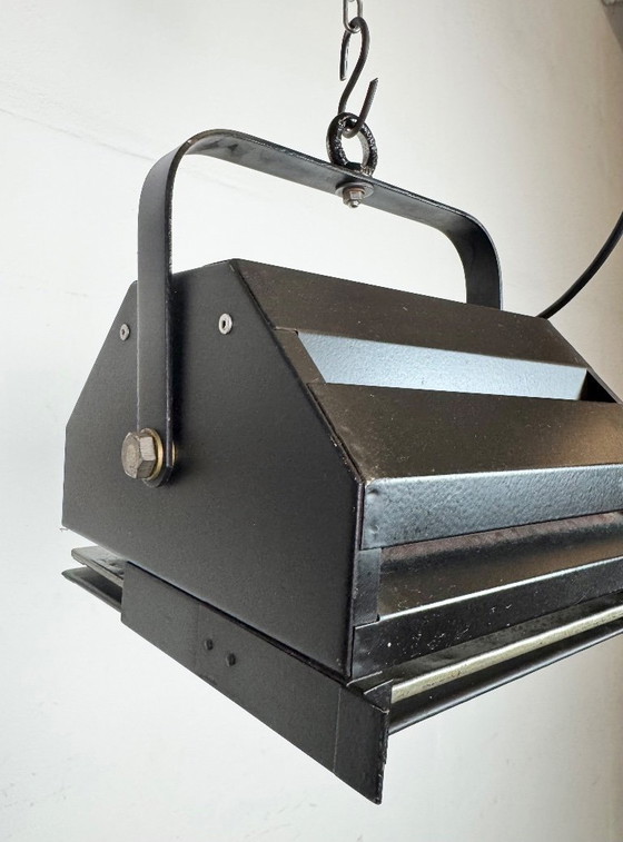 Image 1 of Faretto da teatro nero vintage, anni '90