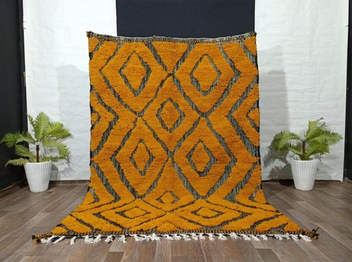 Traditionelle marokkanische Teppiche in Leinenoptik, 300 x 200 cm