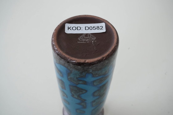 Image 1 of Keramikvase, dänisches Design, 1970er Jahre, hergestellt in Dänemark