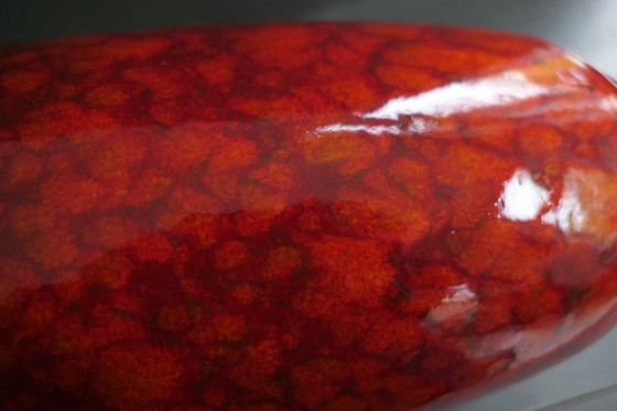 Image 1 of Vintage Scheurich large vase 517-30 red W. Germany