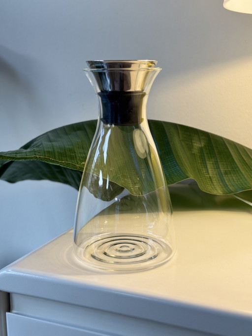 Carafe en verre sans goutte Eva Solo - design danois élégant et fonctionnel