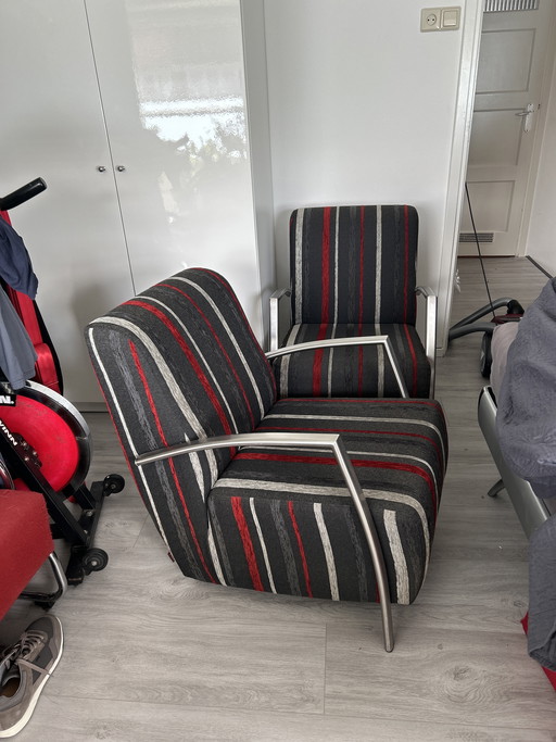 2 x Jame design fauteuils