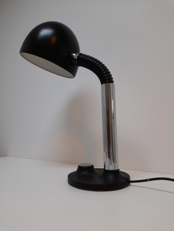 Image 1 of Industrielle Tischleuchte von Egon Hillebrand, 1970er Jahre im Bauhaus-Stil