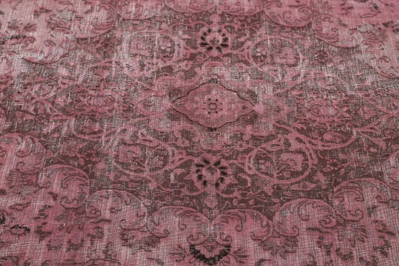 Image 1 of Handgeknoopt vintage kunsttapijt 375x280