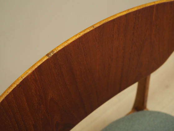 Image 1 of Satz von sechs Teakholzstühlen, dänisches Design, 1970er Jahre, Produktion: Dänemark