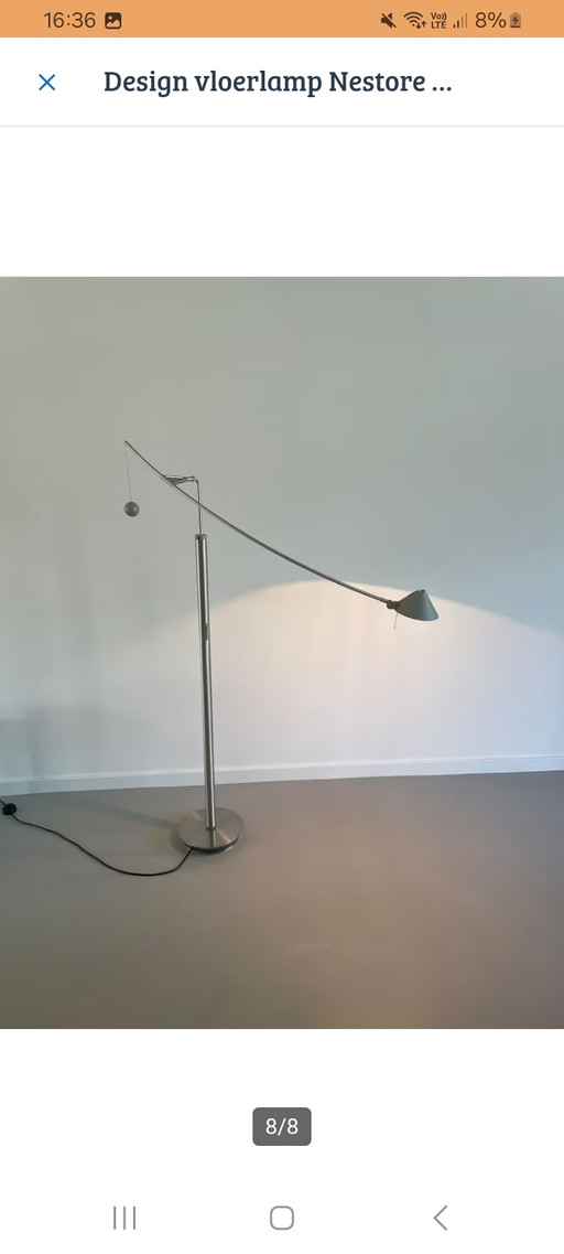 Beautiful beautiful Artemide Nestor xxl inox