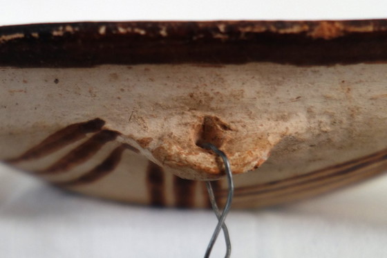 Image 1 of Antiguo plato de cerámica bereber