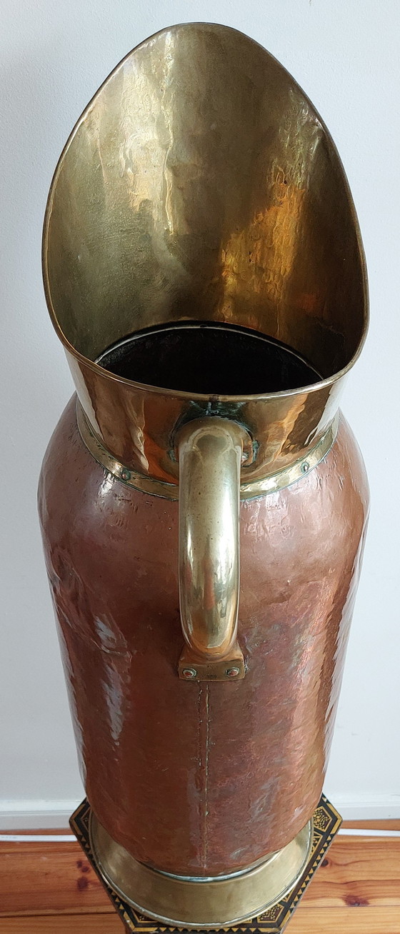 Image 1 of Late 19th to early 20th century Large Antique French Pitcher