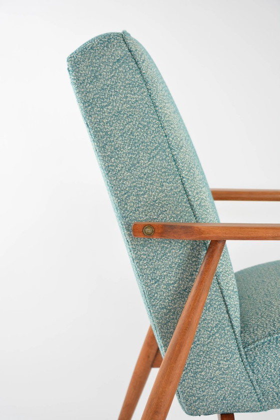 Image 1 of FOX fauteuil, gemêleerd smaragdgroen