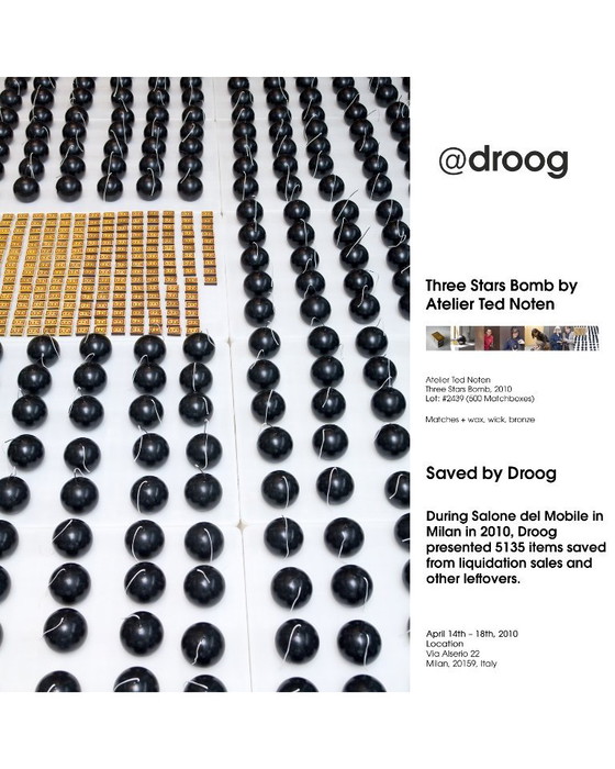 Image 1 of THREE STARS BOMB – DROOG DESIGN