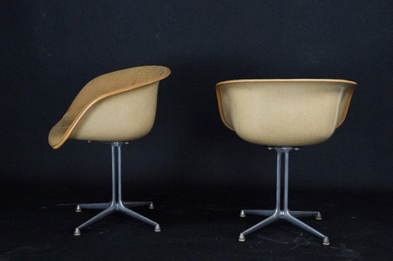 Image 1 of Conjunto de 4 sillones La Fonda de Charles Eames para Herman Miller. EE. UU., década de 1960.