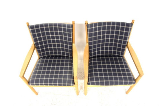 Sessel Modell 1788 von Børge Mogensen für Fritz Hansen, 1970er, 2er Set (Foto 3 von 7)