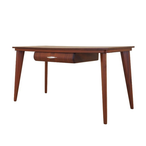 Schreibtisch aus Eiche, italienisches Design, 1970er Jahre, Produktion: Italien