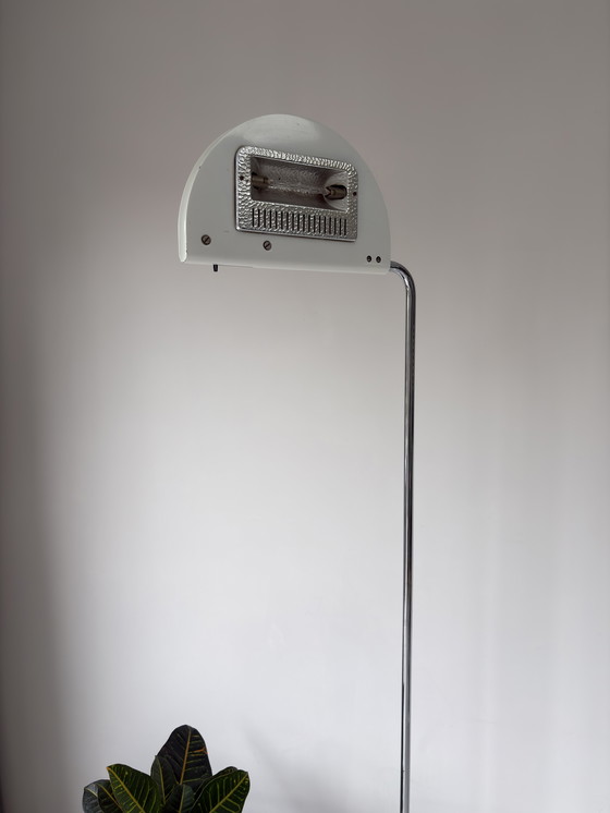 Image 1 of Vintage Mezzaluna Floor lamp Bruno Gecchelin