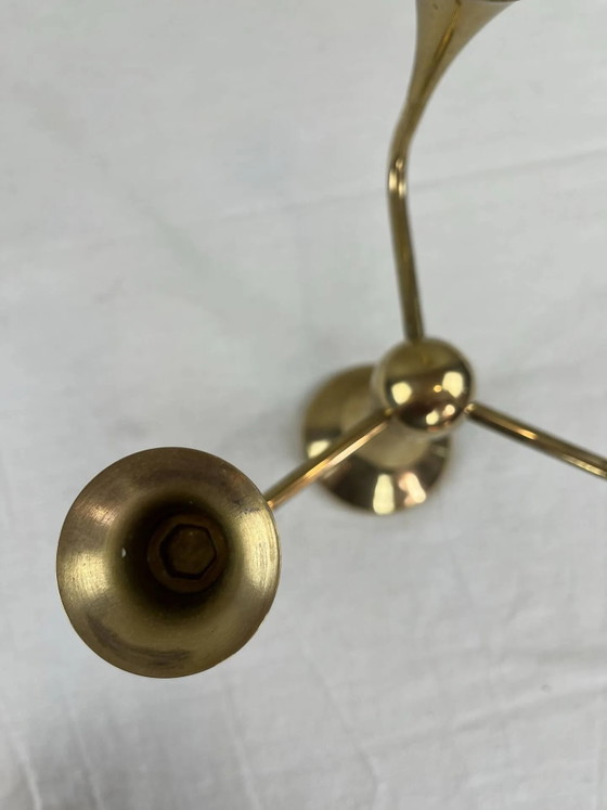 Chandelier Freddie Andersen Design – Candle holders, Brass, Bauhaus (photo 11 of 16)