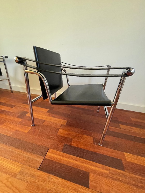 Image 1 of Designer Vintage Cassina Le Corbusier LC 1 Fauteuil