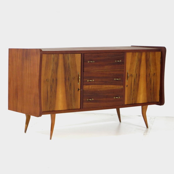 Image 1 of Vintage Sideboard in Walnut From the 50s '60s