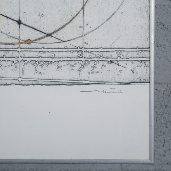 Obra de arte en la técnica de Walter Valentini – Pinturas y dibujos, Metal (photo 8 of 12)