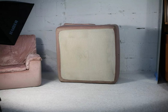 Image 1 of 2x Fauteuils Mousse Et Velours