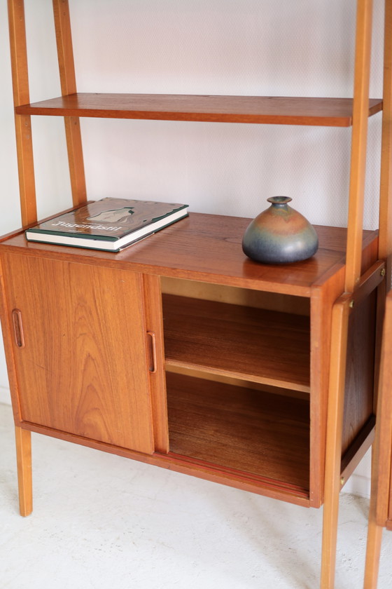 Ensemble de 2 armoires murales scandinaves vintage, années 1950/60 – Wood (photo 6 of 7)