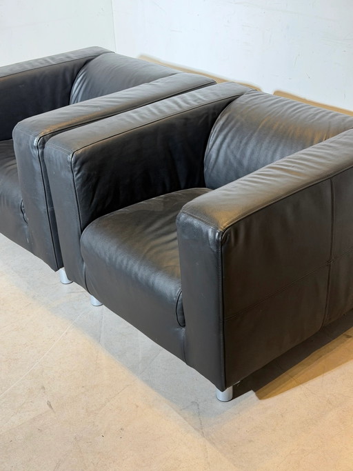 Par de sillones club negros – fauteuils (photo 2 of 6)