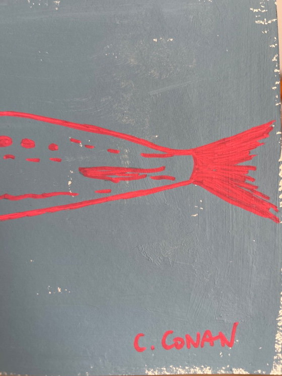 Acrilico Pesci Sardina Rossa – Canson, Decorazioni murali, Paper (photo 4 of 5)