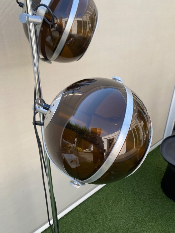 Image 1 of  Space age Dijkstra vloerlamp