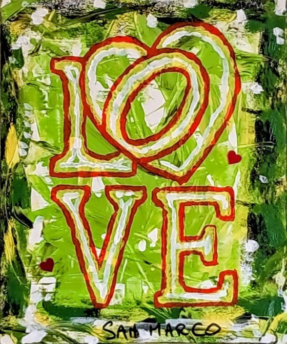 Image 1 of Enzo SAN MARCO - Love Inclusive - Artist painting
