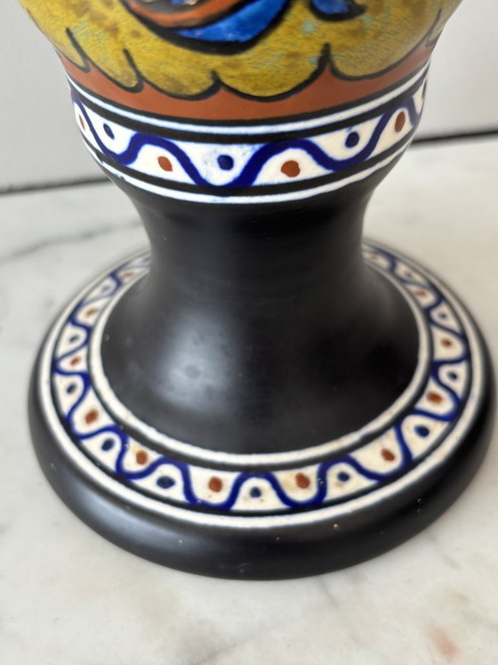 Image 1 of GOLDEN ETERICATE VASE Original No. 108