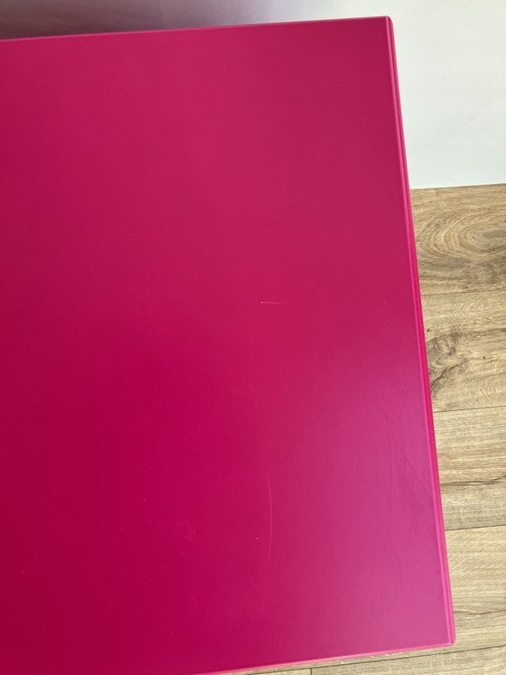 Image 1 of Original Montana Furniture Module with drawers and open compartments in Fuchsia Pink
