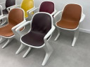 7 x Ernst Moeckl Kangaroo chairs / Z-chairs for Horn, Germany, 1970s