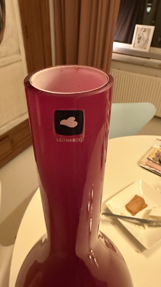 Image 1 of Warmrode Glazen Vaas Beaty; Handmade Leonardo