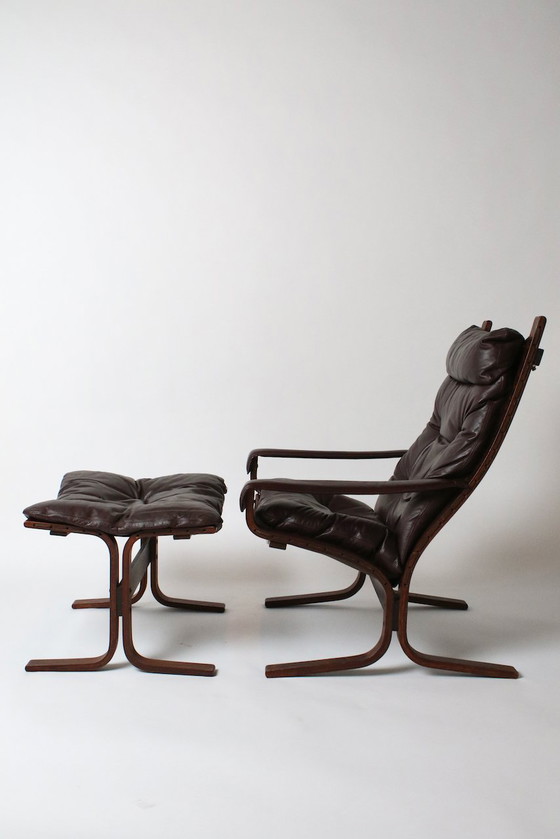 Image 1 of Siesta fauteuil Ingnar Relling Voor Westnofa, Zweden, 1970