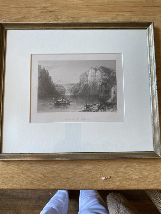 Gravure sur acier 1845 Bartlett