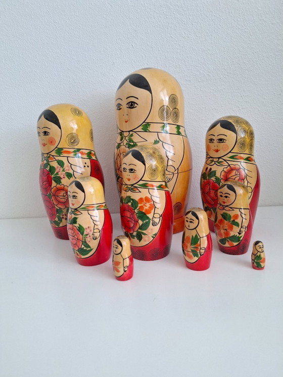 Image 1 of Matryoshkas, hand-painted