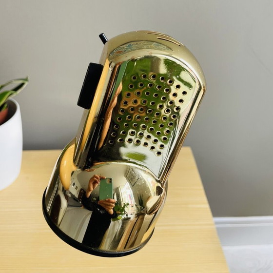 Image 1 of Portuguese postmodern articulated metal desk lamp, 1980s