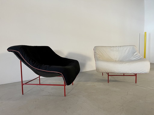 Ensemble de fauteuils Montis et Butterfly de Gérard van den Berg