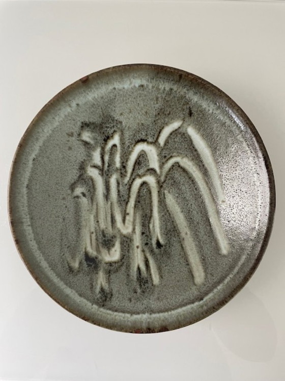 Image 1 of Vintage Taizé ceramic design bowl on a base