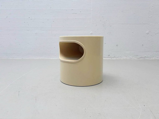 Table d'appoint de style Space Age par Emma Gismondi Schweinberger pour Artemide, années 1970