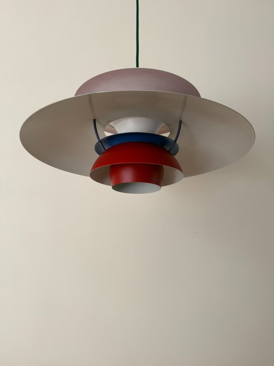 Image 1 of Vintage rare rouge Louis Poulsen PH5 - Poul Henningsen