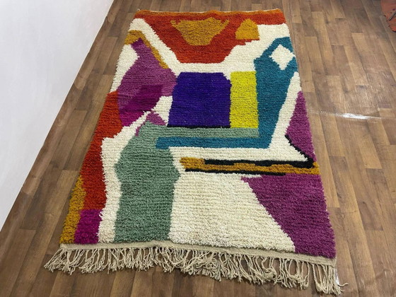 Unique handmade Berber rug 3x2 m – Rugs & carpets, Wool, Modern (photo 4 of 10)