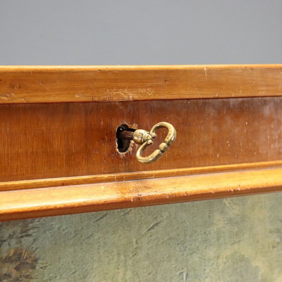 Image 1 of Bibliothèque des années 1960 avec abattant