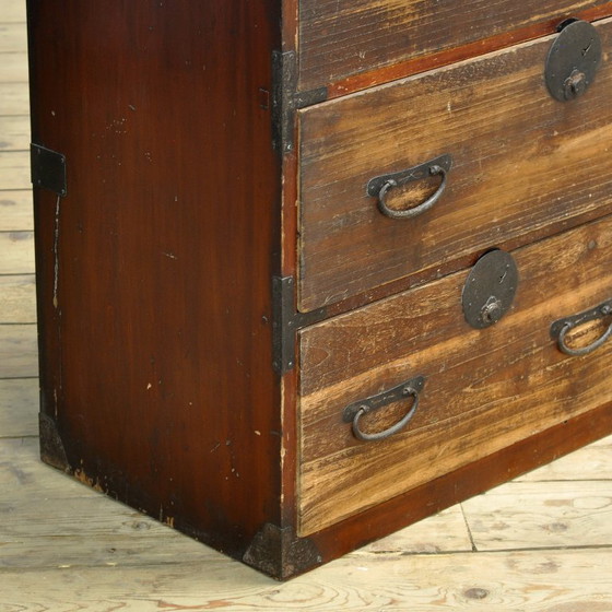 Japanische Tansu-Kommode, um 1870 – Kommoden, Iron, Wood (photo 8 of 14)