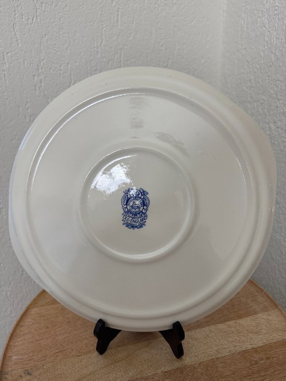 Image 1 of Plat de service Royal Sphinx « Cambridge, Old England » en parfait état