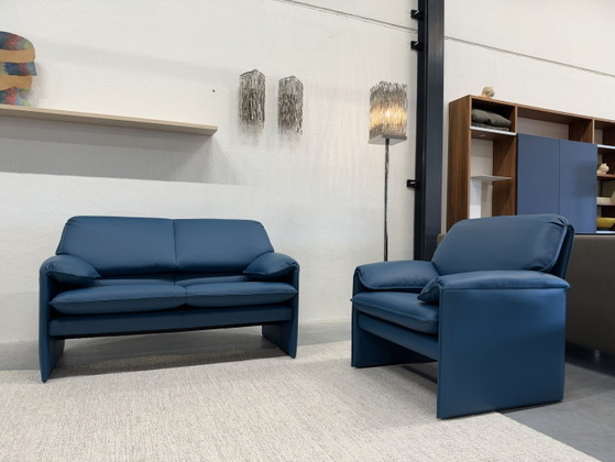 Leolux Bora Beta 2-seater sofa Senso Teal – 2 seaters, Leather (photo 3 of 10)